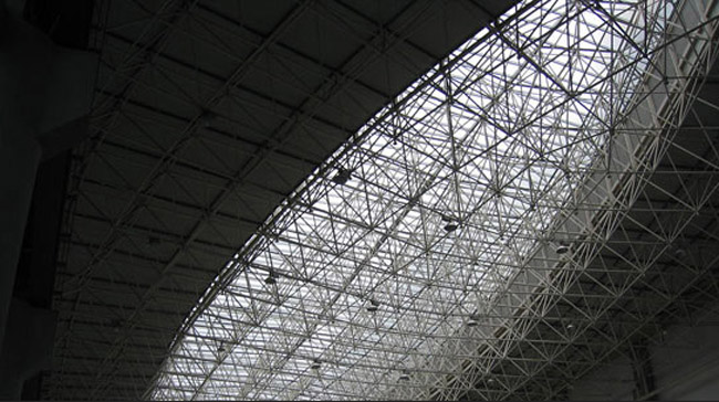 姜堰发电厂网架工程