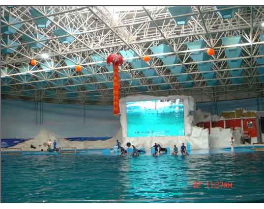 姜堰游泳馆螺栓球网架